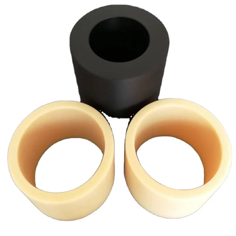 plastic sliding cylindrical bushs  pipe screw bush plastic sleeve bushing pa66 plastic tube bushing shaft sleeve