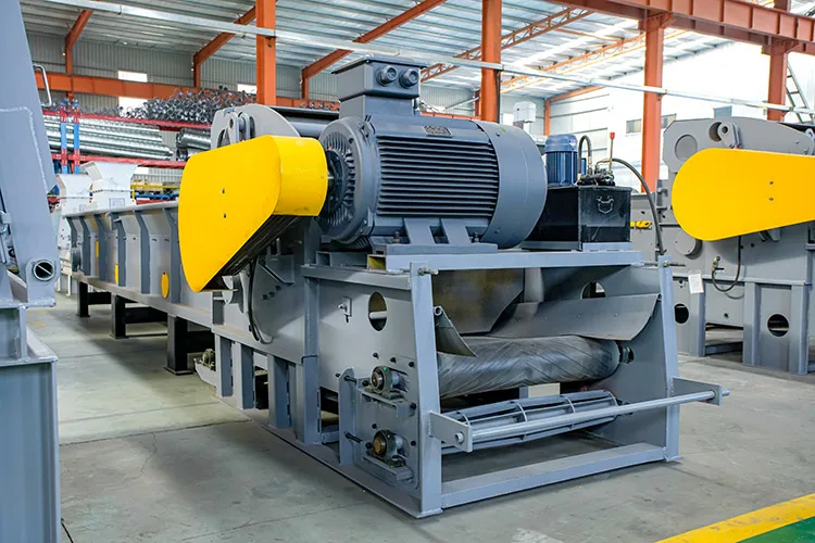 Rotex Master Good Price 20-30t/h Remote control stationary agriculture wastes drum wood crusher