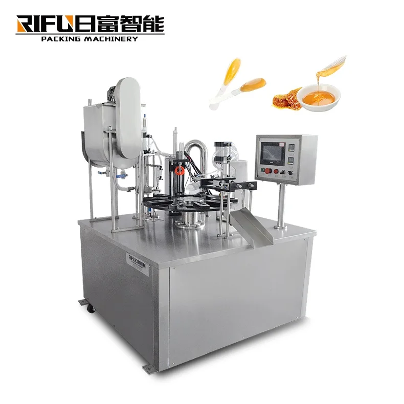 Automatic edible spoons honey packing machine