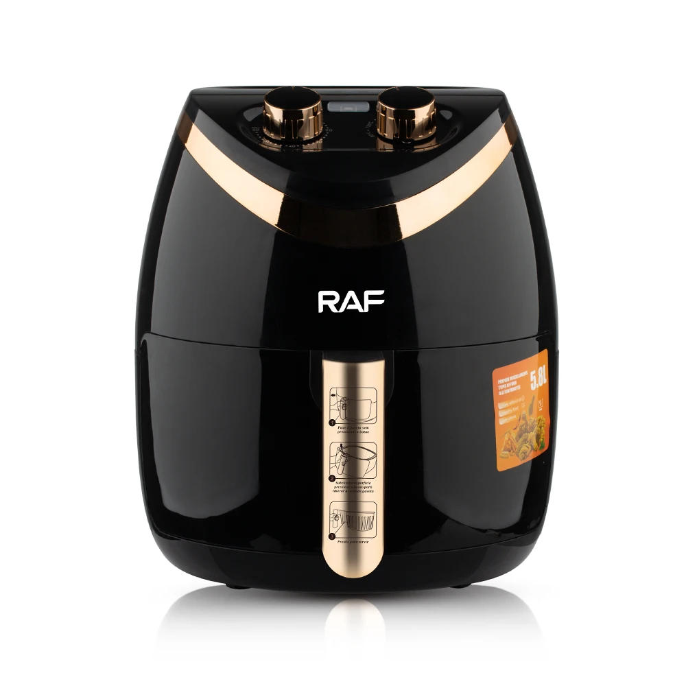 2024 new design 1500w electric deep fryers air fryers without oil