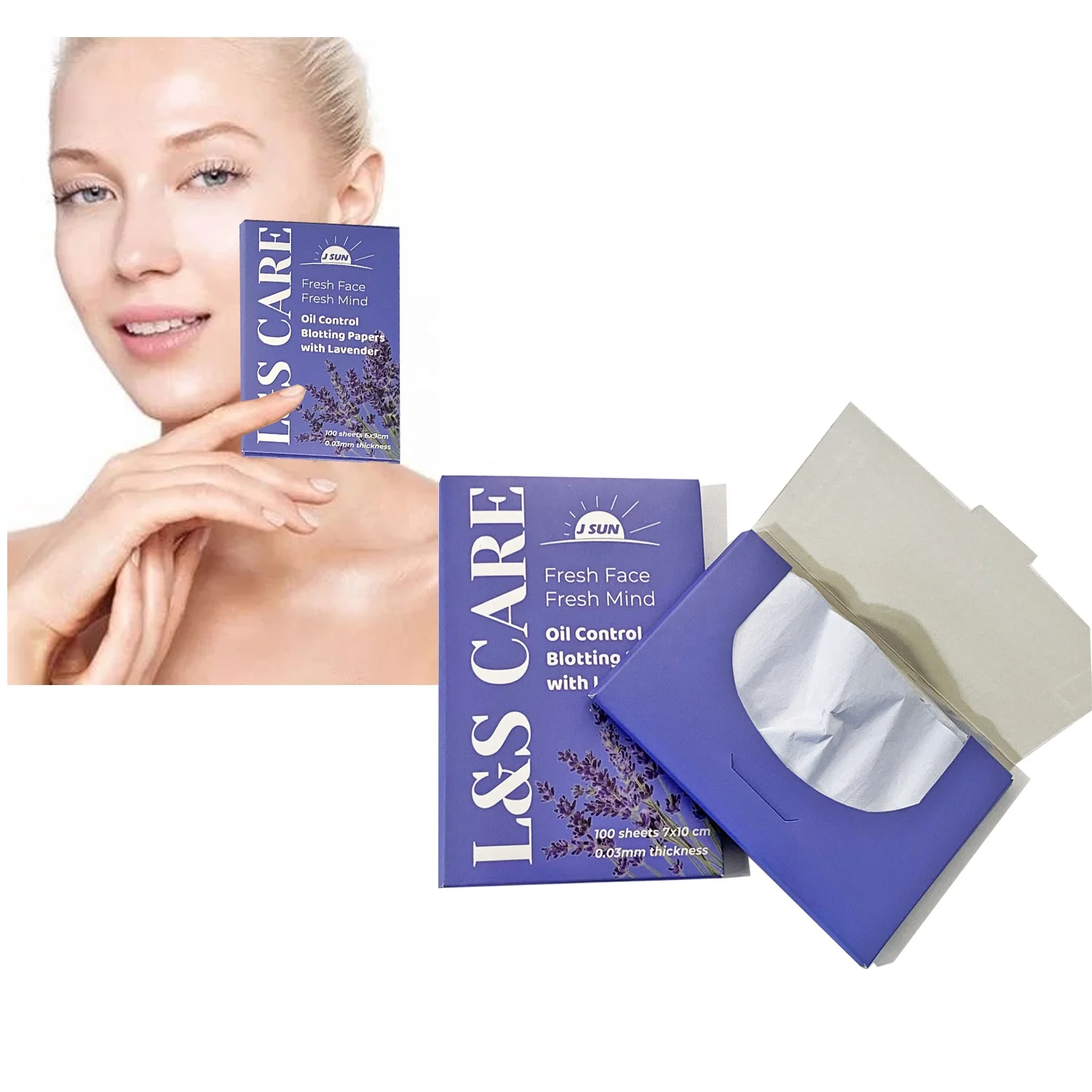 Масляная бумага лавандовое масло 6*9