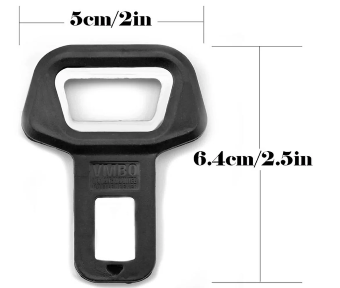 Car Safety Seat Belt Buckle Clip Beer Bottle Opener Universal Car Seat Belt Buckles Bottle Opener Clip Vehicle Mounted Bottle O