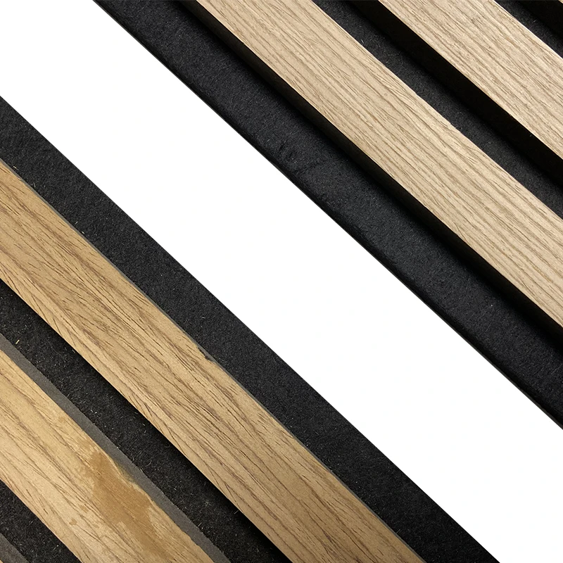 Wood Acoustic Panel Bamboo Acoustic Panels Wooden Slats Panel