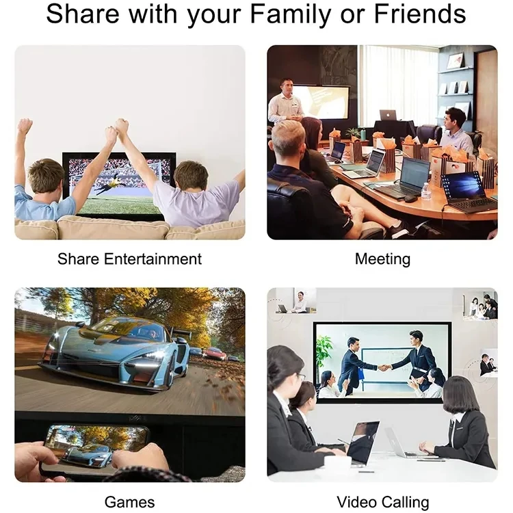 High quality OTG adapter hub system lighting charging port camera digital audio and video adapter