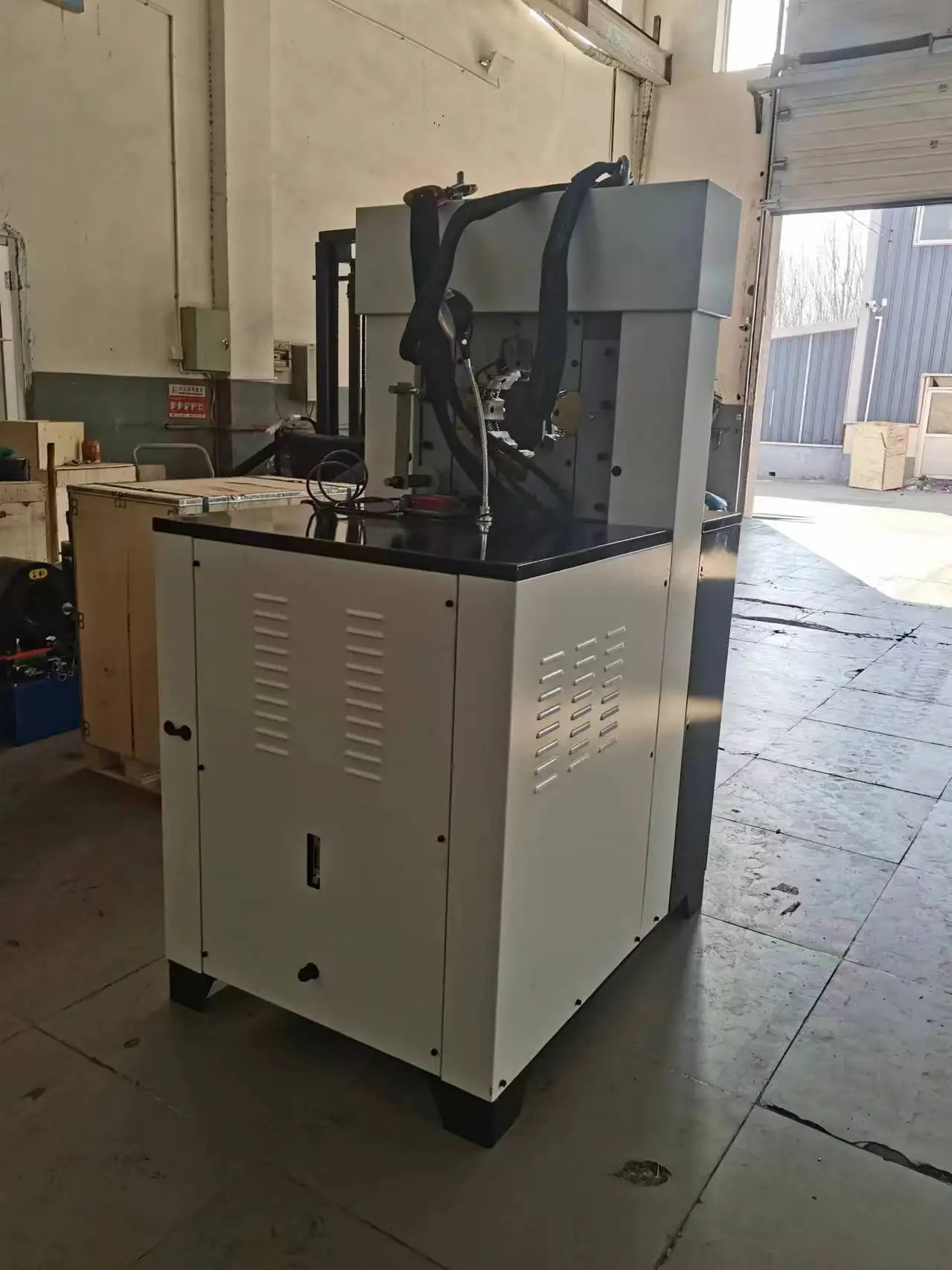 Automatic 1/8-3' 3-76MM Uniflex hydraulic hose press for sale wire assembly hose crimping machine pipe crimper