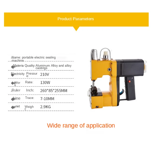 Solhui Yiwu 2020 Electric Mini Portable Handheld Domestic Button Sewing Machine Industrial Sh1724