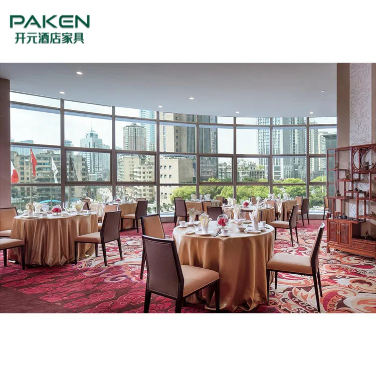 Custom hotel restaurant furniture set 5 star restaurant interior design