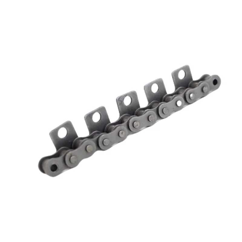 Industrial Drive Conveyor Roller Single Hole Riser Chain 08B 10A 12A 16A Straight Plate