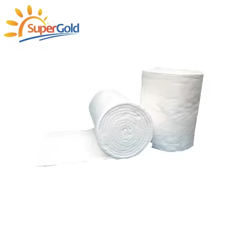 SuperGold Ceramic Fibre Thermal Insulation 1260 Aluminum Silicate Ceramic Fiber Blanket