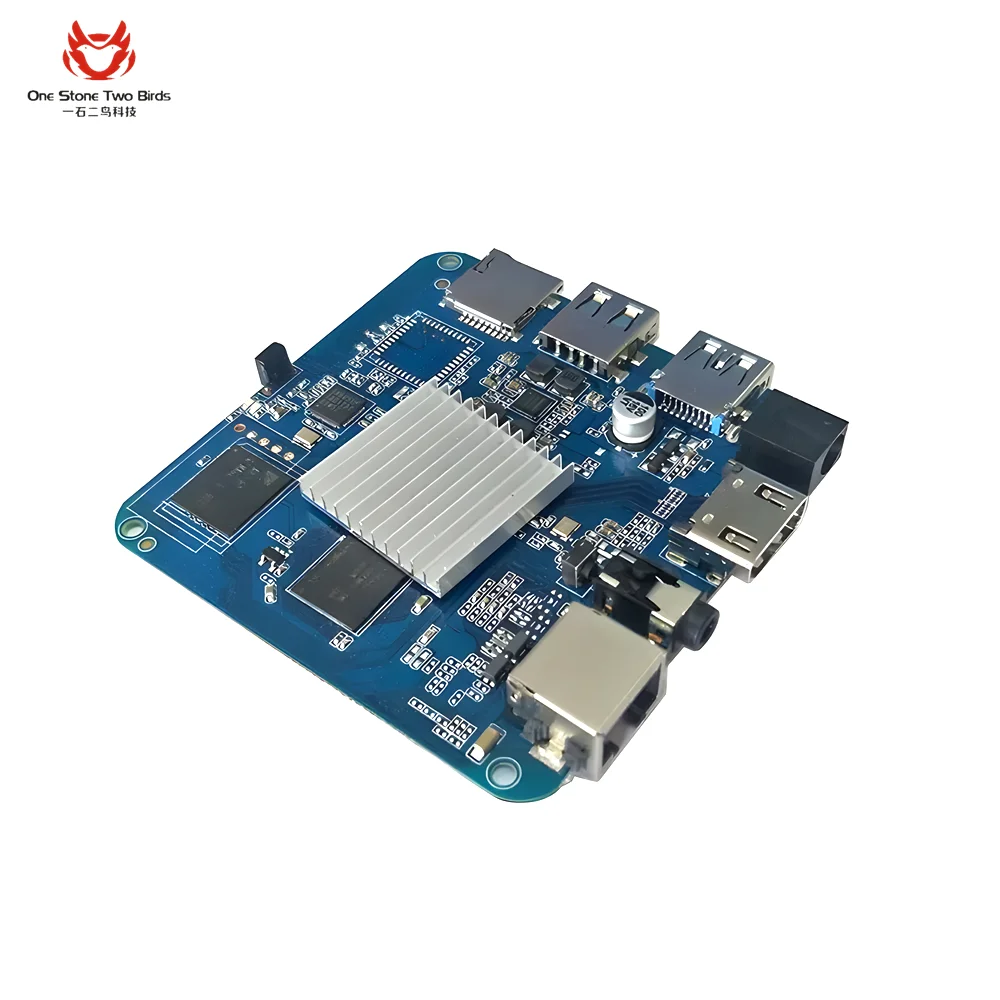 China Smart 94V0 Android TV Controllers PCBA Circuit Board Univers Satellite TV Box Receiver Set Top Box PCB Board
