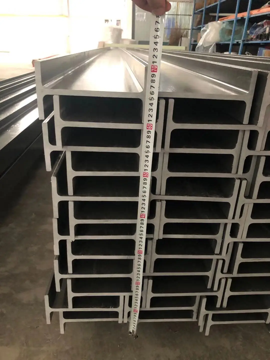 Высокопрочная лучевая H-образная I-образная антикоррозийная изоляция длительный срок службы FRP Стекловолоконная конструкция