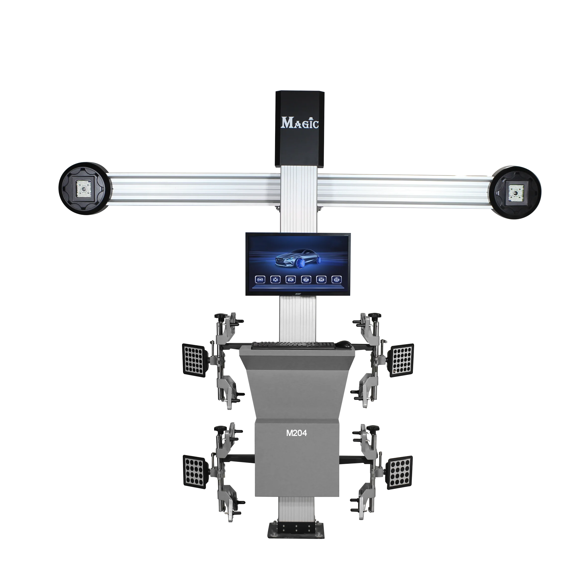 Roadbuck M204 CT226 CB150P 2022 новая модель автомобильных шин балансировочный станок шиномонтажный для развала-схождения (балансировки колес) полный набор 4s центр