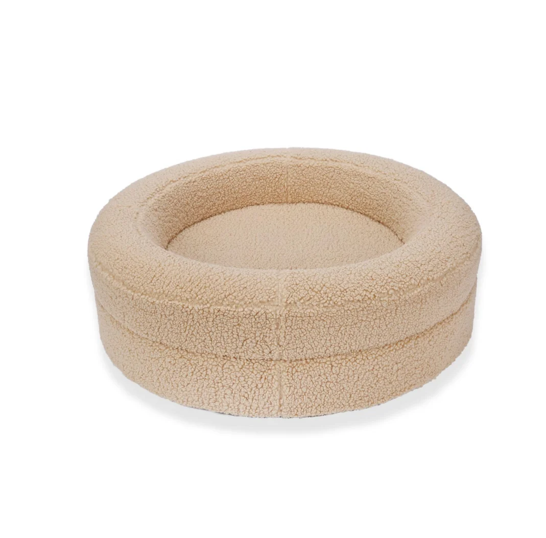 Comfy Calming Pet Bed Luxury Cozy Large Fluffy memory foam dog bed Washable Custom Wholesale  Dog Bed