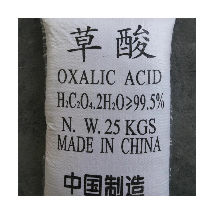 Китайский производитель промышленного класса белый кристалл порошок щавелевая кислота для текстильного металла