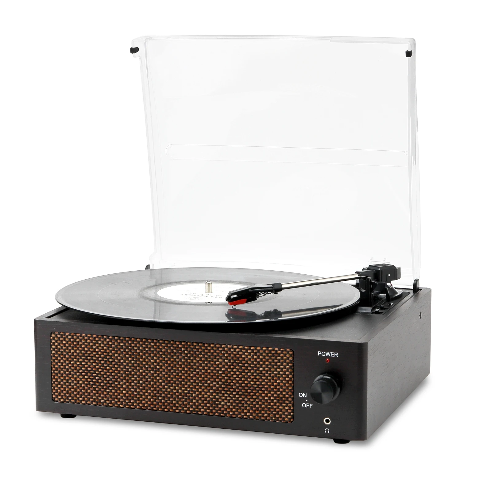 Top Quality Vinyl Records Player BT Music Wooden Vintage Turntables Player