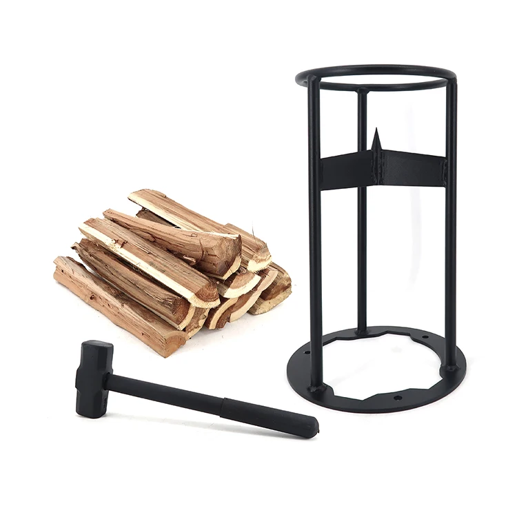 Outdoor Camping firewood processing machine log cone splitter firewood processor log splitter HR-PC-P3