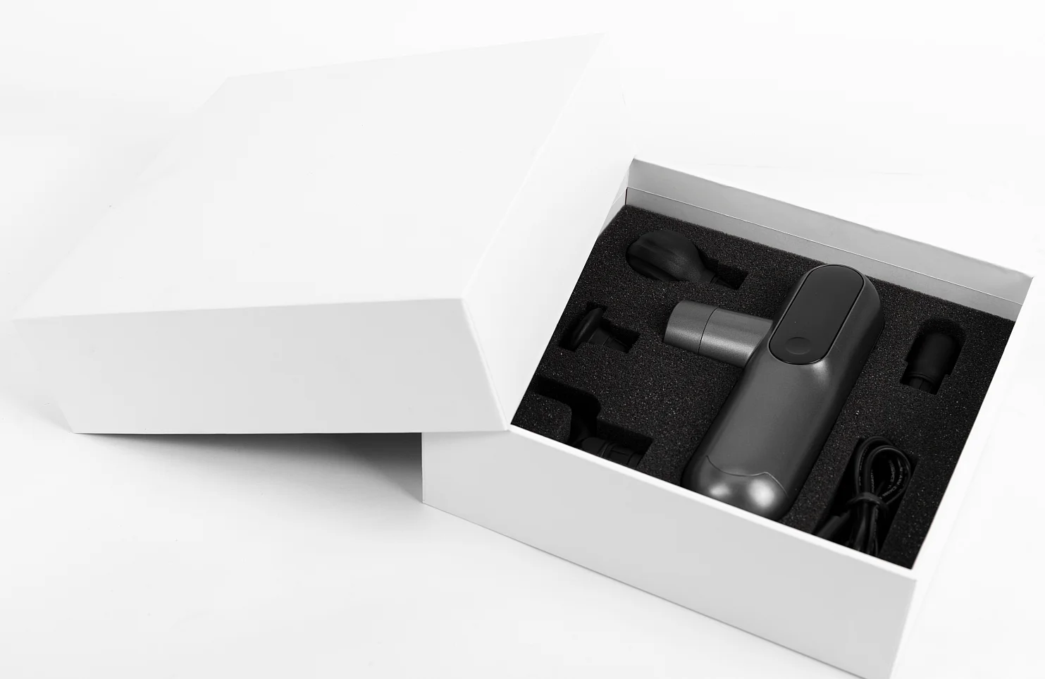 Factory electric cheap fascia mini muscle massage gun professional percussion powerful brushless motor massager witj small case