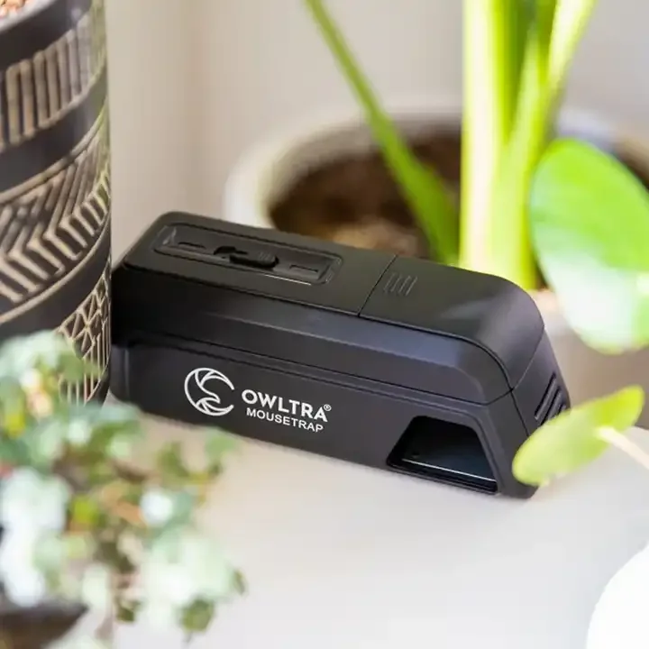 [OWLTRA] Quick Domestic Effective Mousetrap Lightweight Electric Rat Killer Trap No Poison Electronic Plastic Mouse Trap