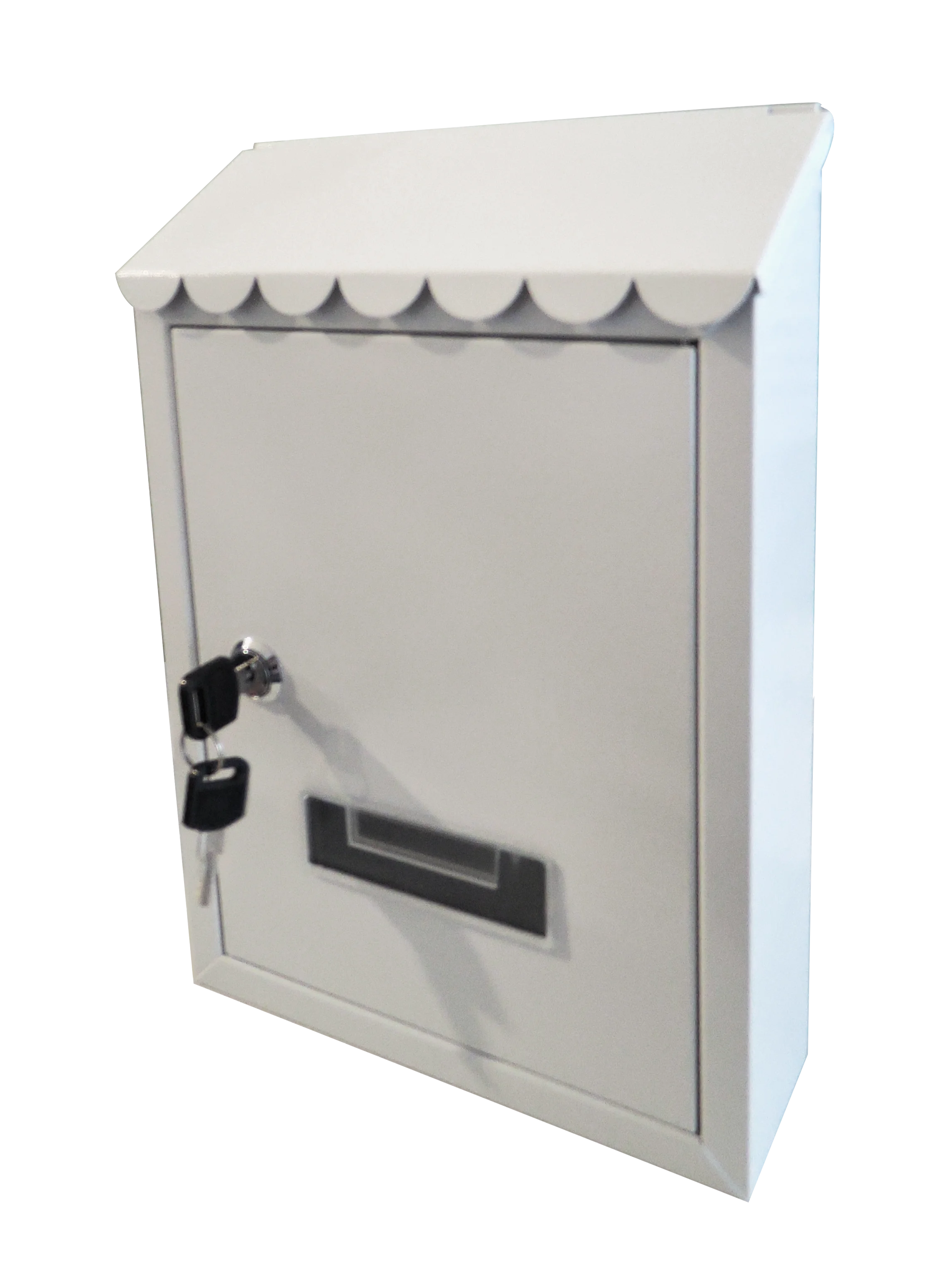 Christmas Modern Locking Wall Mounted Secure Post  Metal Modern  European Style Mailboxes Residential Apartment Mailboxes