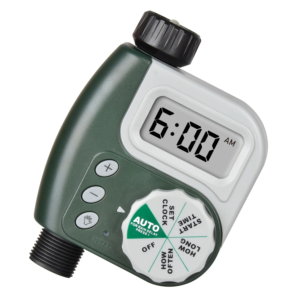 NBBX Automatic Digital Water Timer Hose Timer Controller for Garden Irrigation with LCD IP 65
