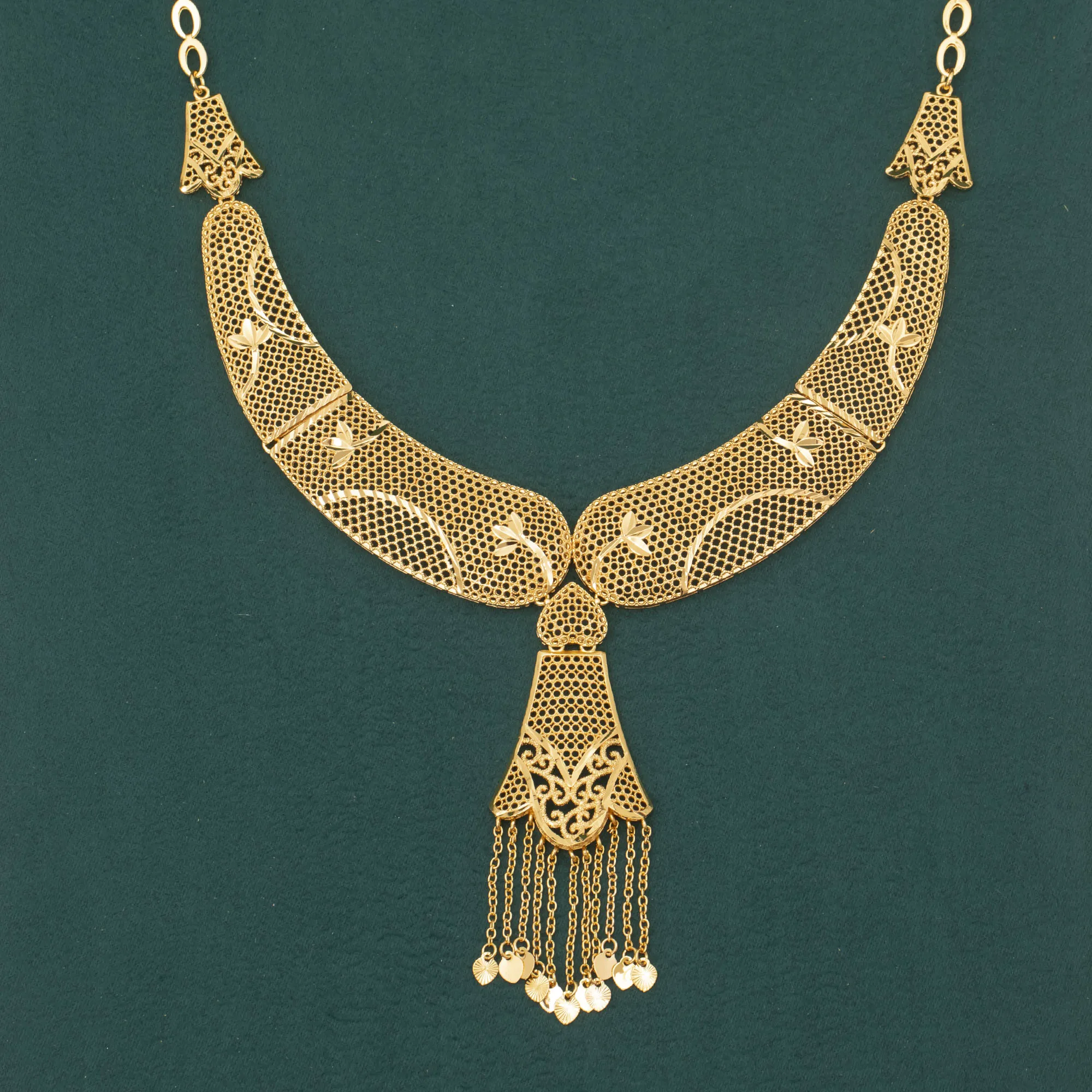 african brass jewelry 24 k gold plated bridal jewelry set fashion jewelry necklaces for women