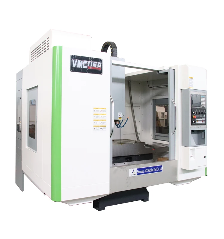 VMC1160 образование и обучение 3 оси металла Cnc вертикальный фрезерный обрабатывающий центр