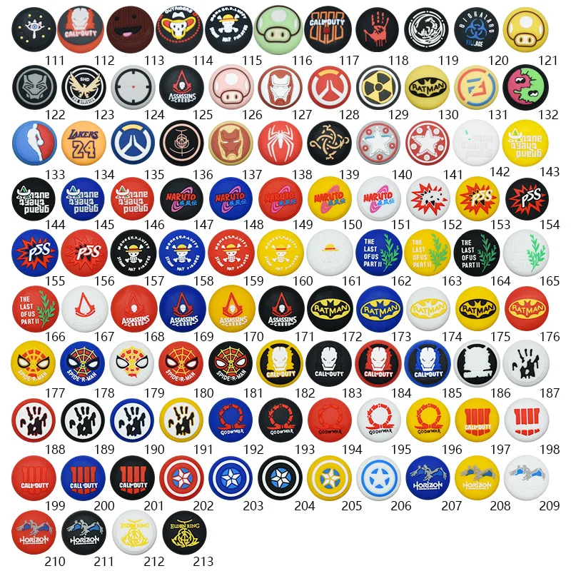 Factory Custom Designs Thumb Grips Capw Joystick Thumbstick Grip Cover For Xbox 360/One/Series/PS4/PS5 Controller Accessories