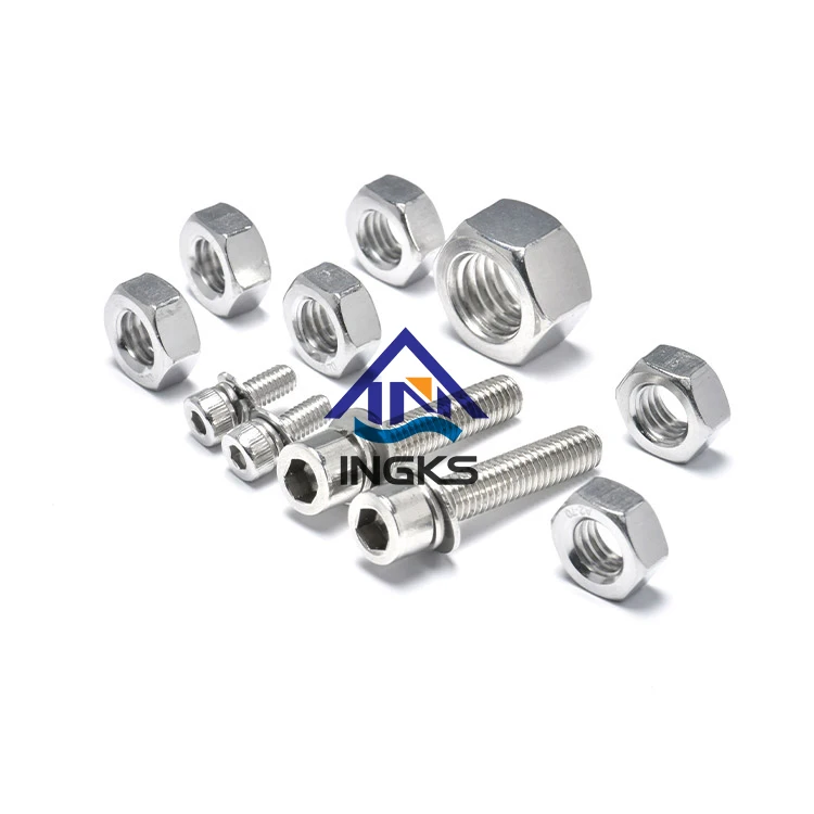 Stainless steel high strength custom support resist rust bolt nut and washers