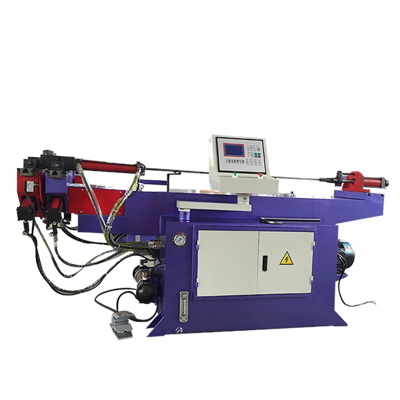 China  factory  SB-38NC hydraulic semi automatic steel tube bend machine