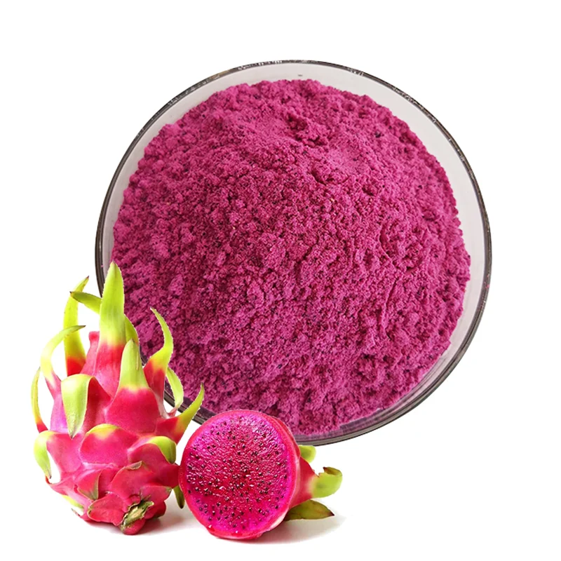 ISO Factory 100% Natural Organic Freeze Dried Red Dragon Pitaya Fruit Powder