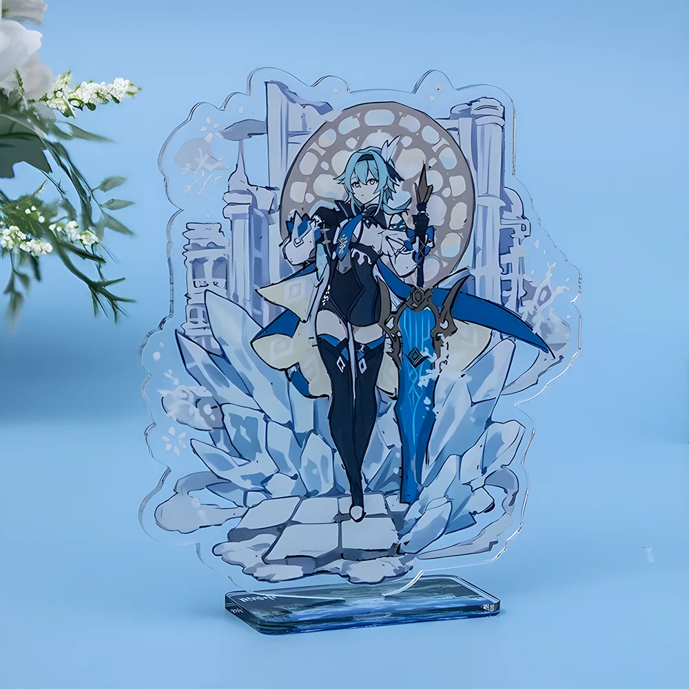 Красочные акриловые Мультяшные персонажи Standee для девочек подарок игрушка мини детский Настольный декоративный орнамент пластиковая подставка
