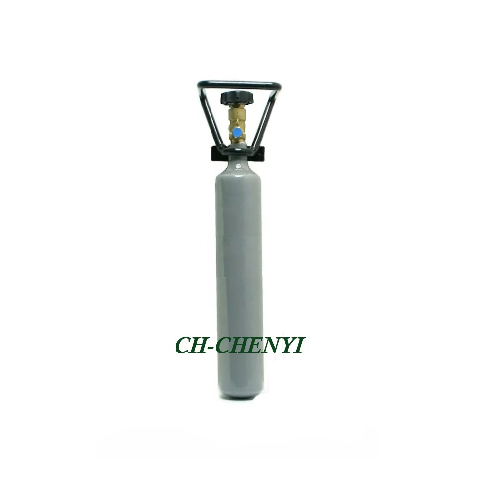 500g 2KG 6KG 10KG Inexpensive refillable CO2 bottle CO2 fertilization gas cylinder co2 tank for aquarium