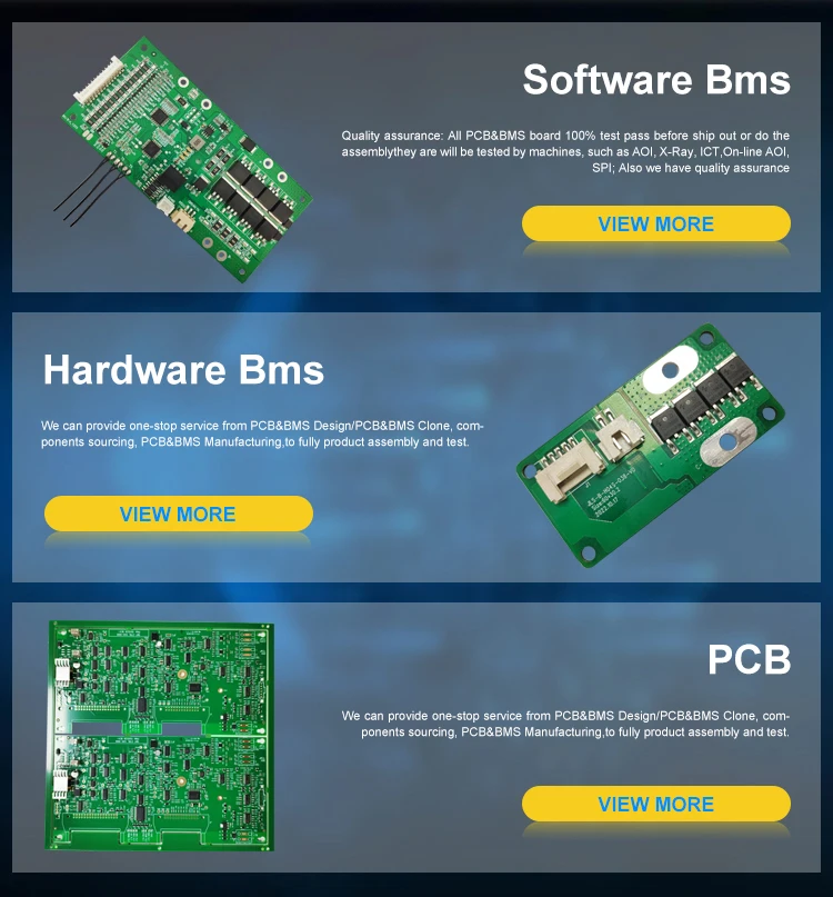 lifepo4 16s smart bms manufacturer circuit board 16s 48v 48v 16s 4s 100a smart bms lifepo4