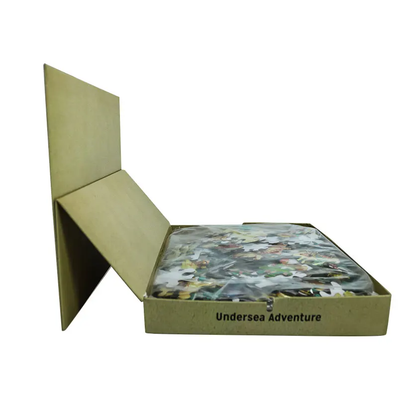 Free sample high quality customized puzzle factory price of 500 1000 cardboard adults mini