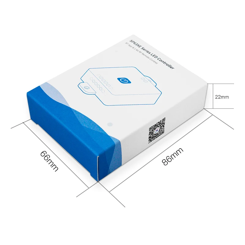 New model DC5V 24V SPI signal CCT light strip with remote control SPI dual channel addressable led controller
