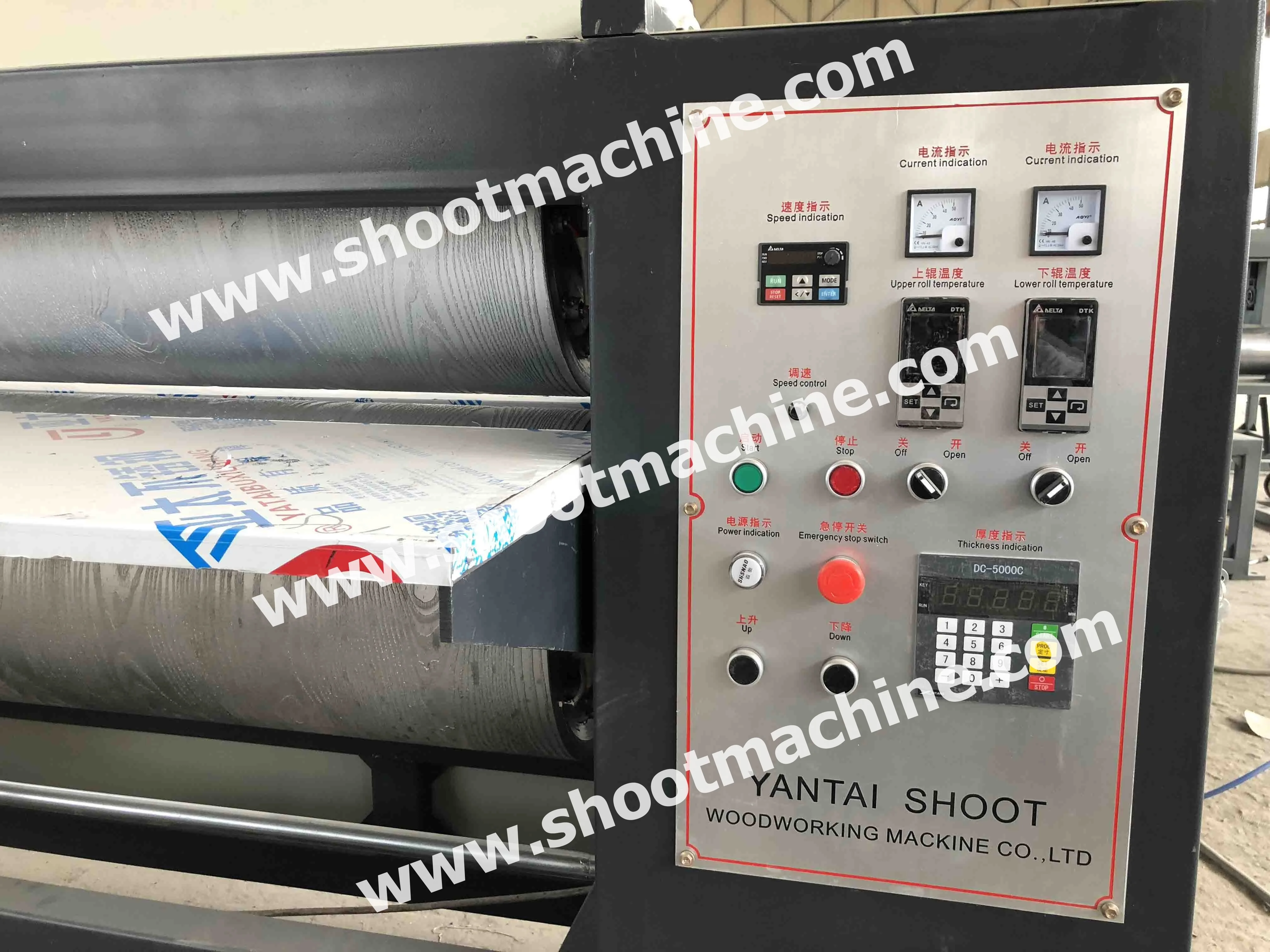 Shoot Brand Woodworking MDF Board Emboss Process Machine, SH1000AYWJ