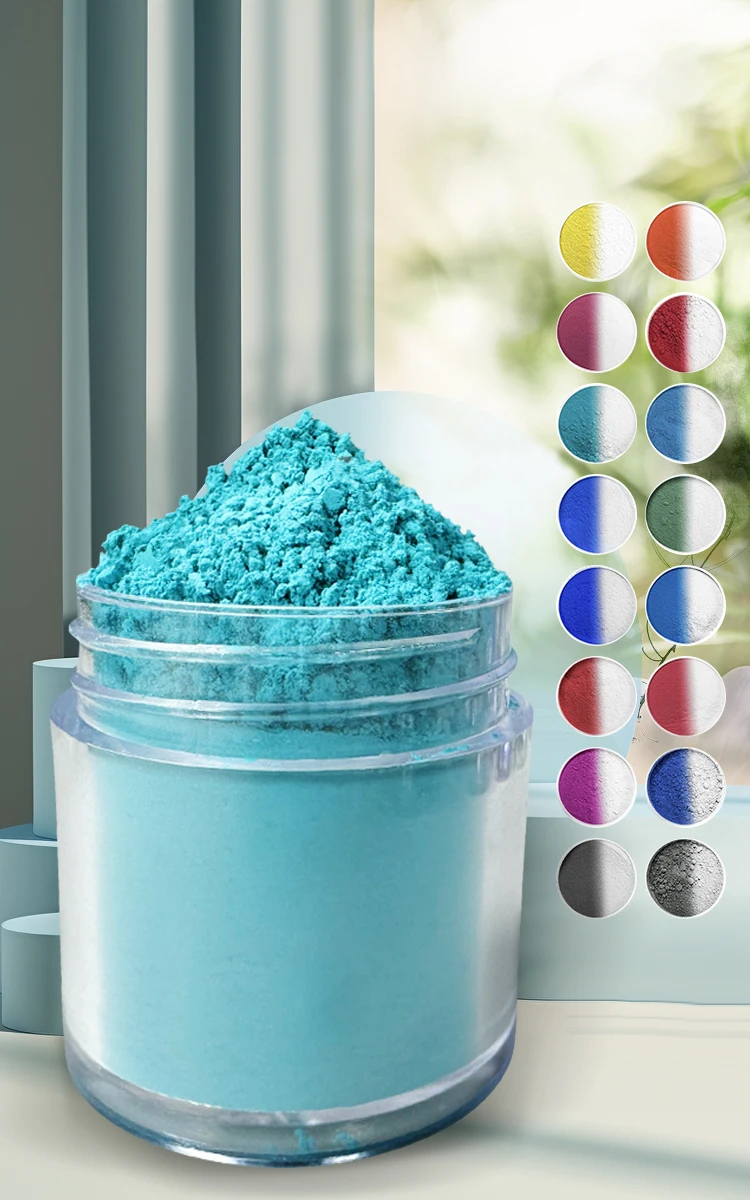 Magic Thermochromic Powder for Nail Art Color Change Thermo Pigment Powder Colorant Pigment
