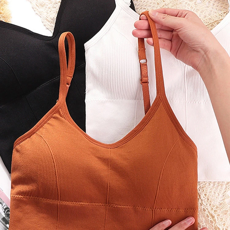 Comfort Widen Hem  Backless Bralette Sport Girls Wrapped Chest Custom Tube Top Seamless Teen Bra