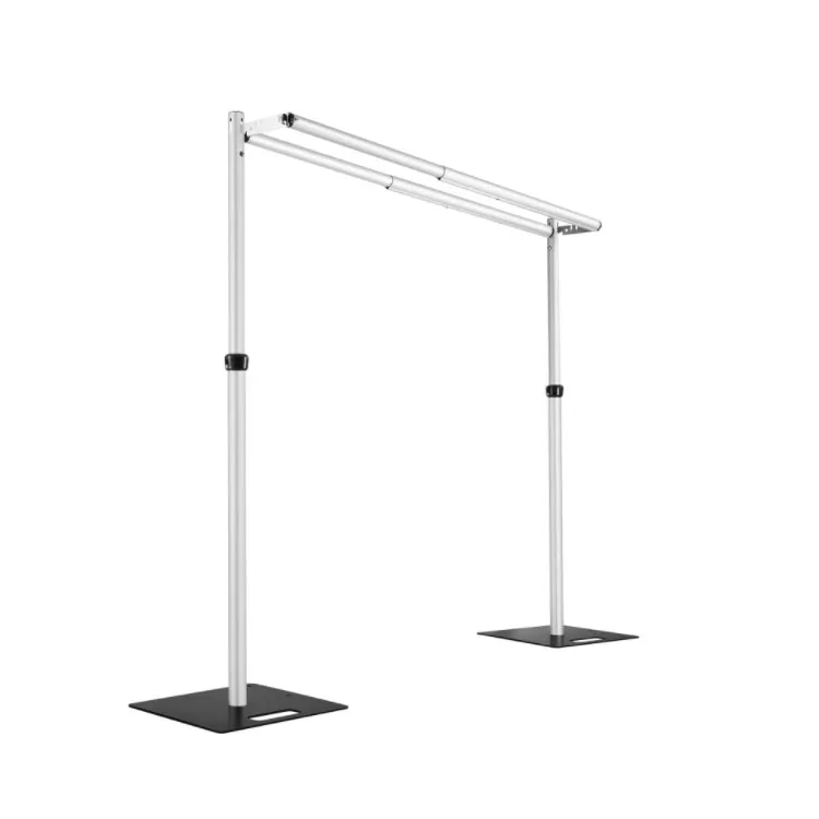 Double Layer Crossbar Pipe And Drape Double Crossbar Backdrop Frame Kit