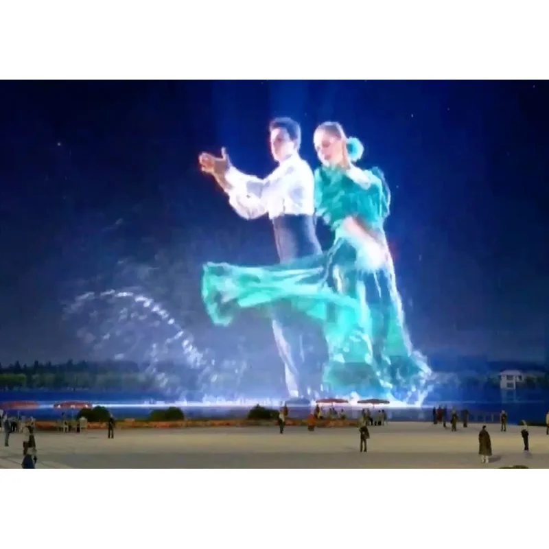 2024 Best Sale Outdoor Custom Water Screen Movie Fountain Show