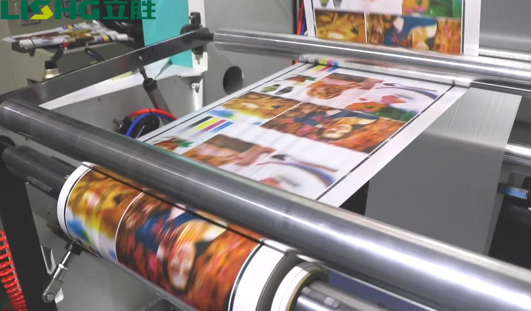 Disposable Paper Cup Printer Automatic Multi Color Flexo Printing Machine For Paper Cup