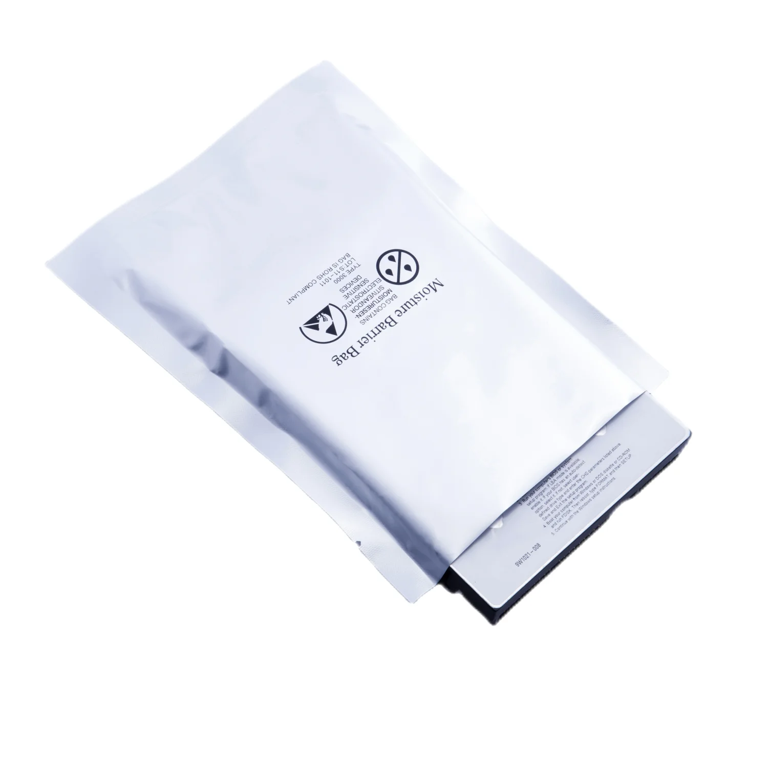 OEM Customized Reclosable Zipper ziplock Top Open Mbb Laminated Anti Static ESD Safe Aluminum Static Shielding Bags