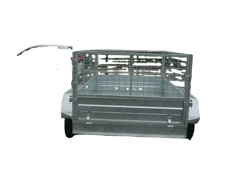 Manufacturer and Factory Supply cage trailer / Tandem box trailer CT0080E