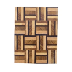 Acacia Wood&Rubberwood&Carbonizd Acacia Wooden Cutting Board Kitchen Large End Grain Chopping Block