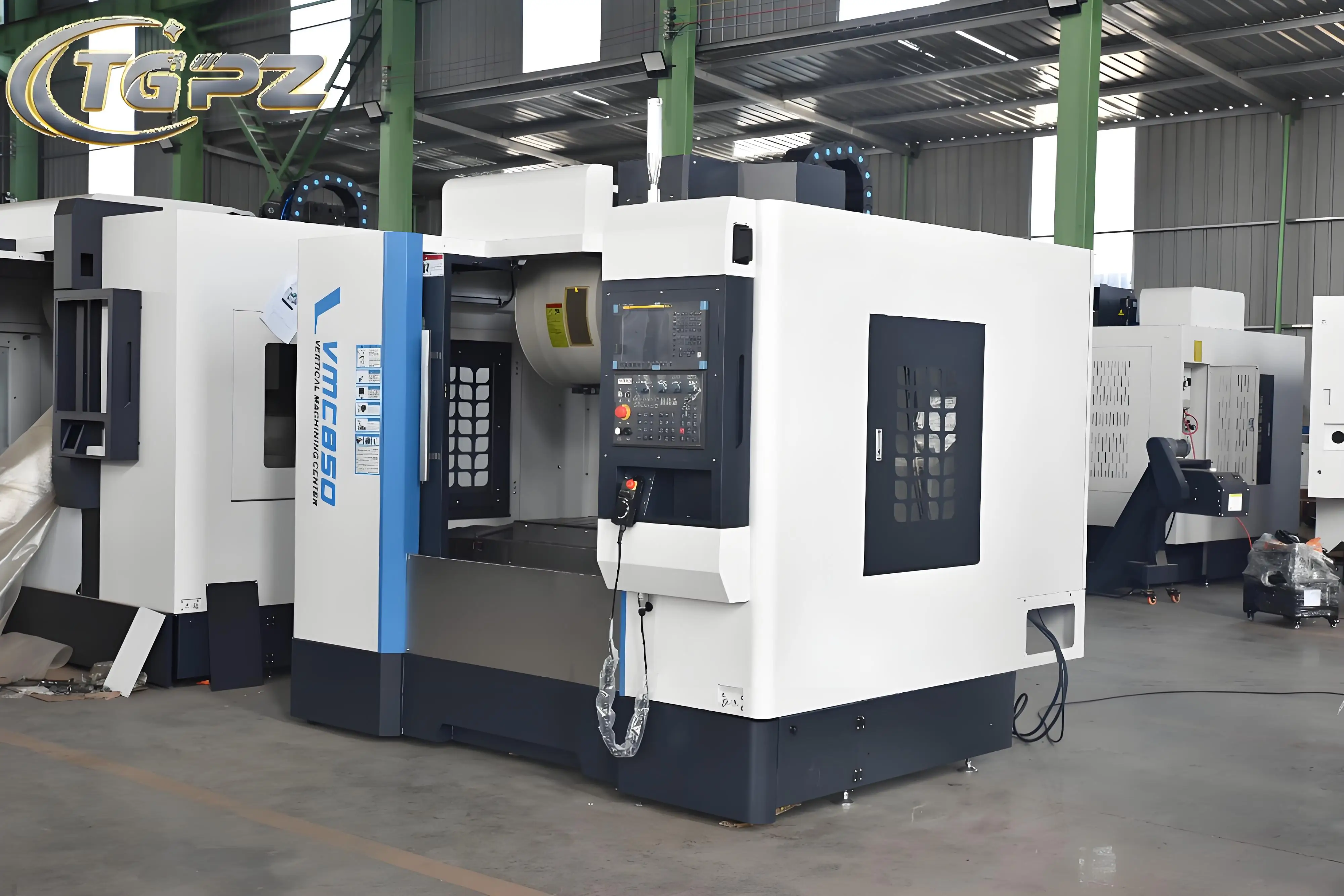 Customized VMC850 heavy-duty metal milling machine CNC system from the source factory with optional spindle machining center