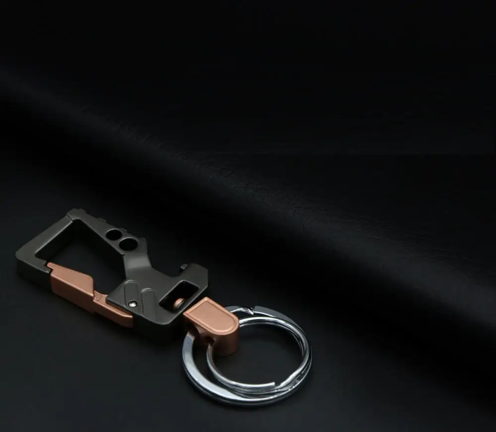
Multi- functional Ring bottle opener Holder Metal Smart Key Organizer Keychain 