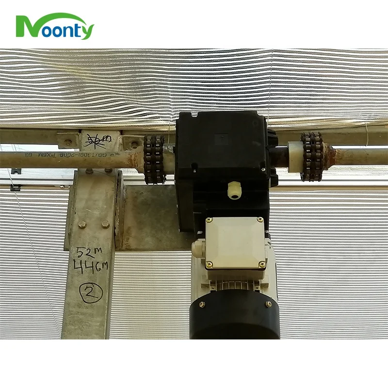 Greenhouse Environmental Equipment Rack and Pinion 380V/220V Gear Motor for Ventilation System/Shading Net system