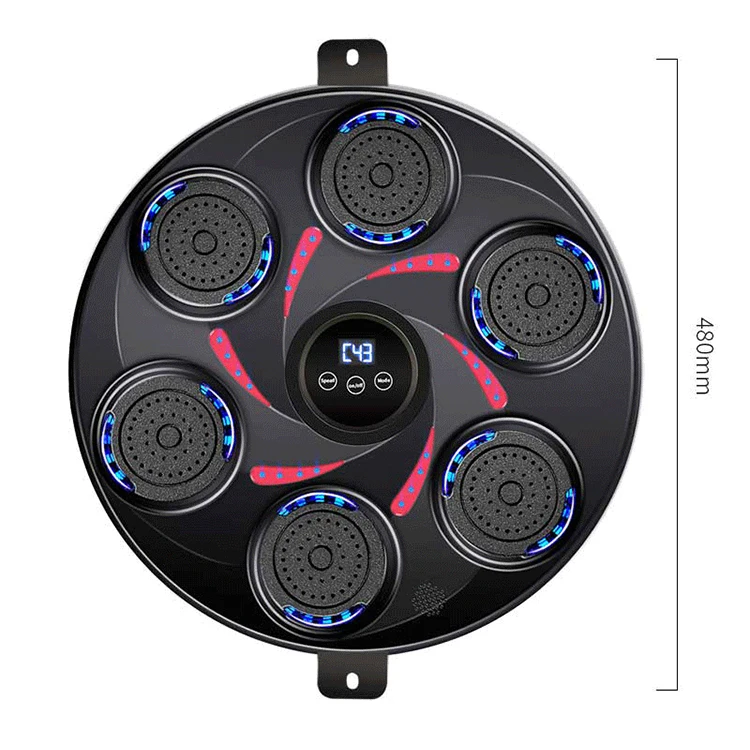 Hot Selling Wall Boxing Hand Target Hit Punching Pads Smart Music Boxing Machine Training For Stress Relief