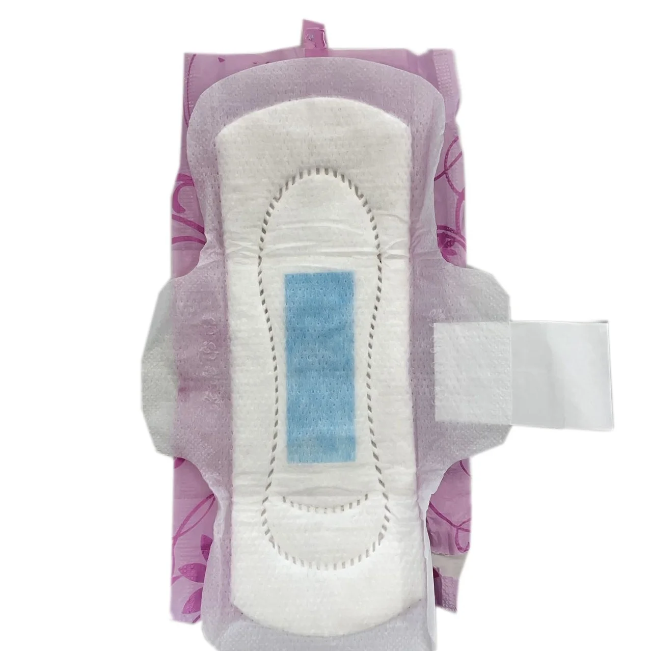 Fine sanitary napkin women period day&night use super breathable pads for lady in bales bulk
