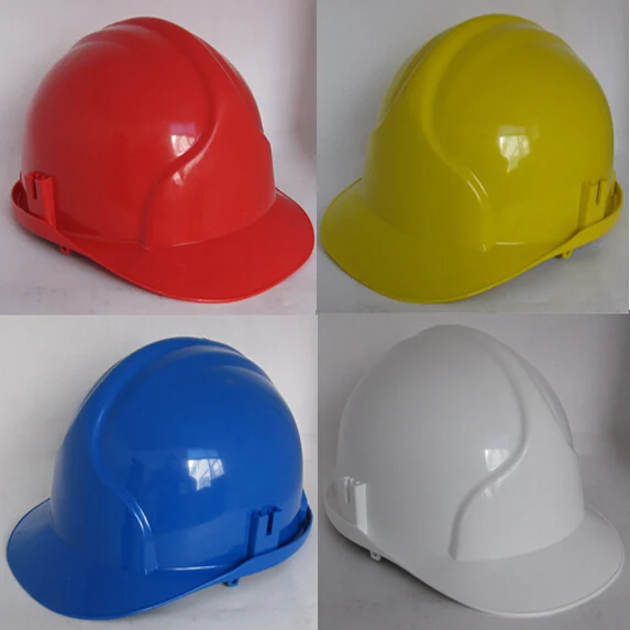 construction helmets
